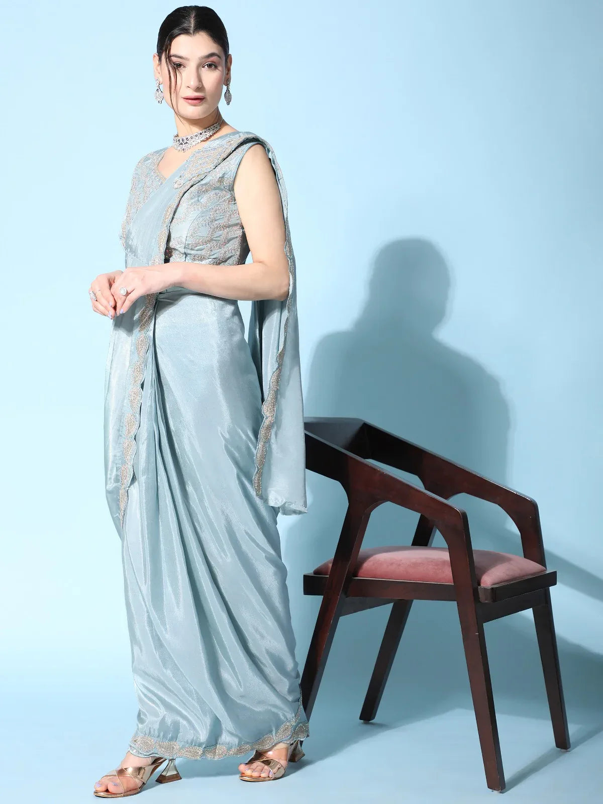 READY TO WEAR SAREE D.NO 101852 - Anant Exports