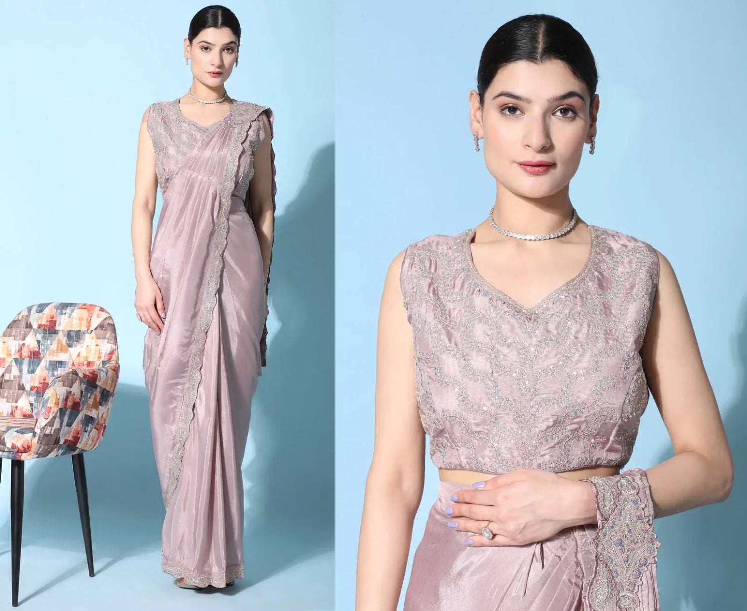 READY TO WEAR SAREE D.NO 101852 - Anant Exports