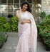 Pure Orgenza Chicken Thread Saree - Anant Exports