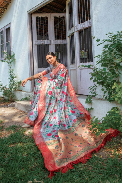 Fancy Soft Banarasi Silk Saree - Anant Exports