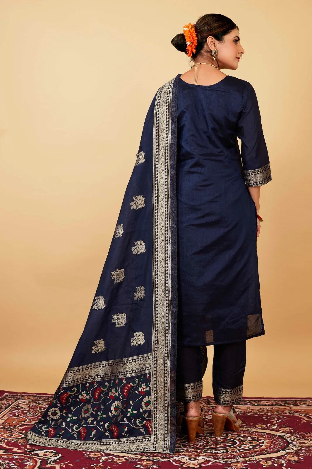 Morni Paithani Designer Occasion Wear Suits - Anant Exports