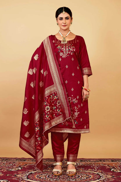 Morni Paithani Designer Occasion Wear Suits - Anant Exports