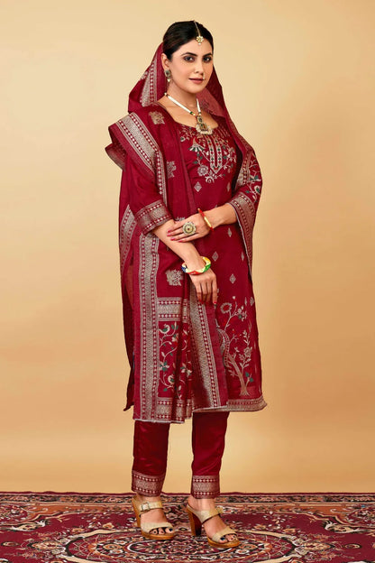 Morni Paithani Designer Occasion Wear Suits - Anant Exports
