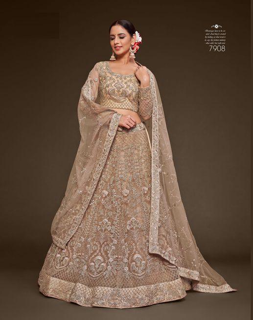 Shimmers Vol-1 Designer Occasion Wear Lehenga D.No 7908 - Anant Exports