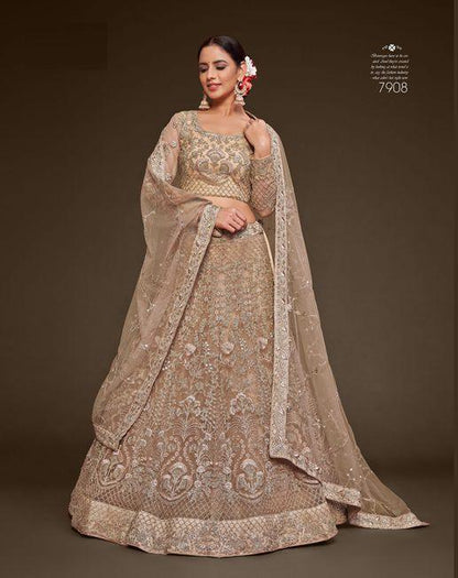 Shimmers Vol-1 Designer Occasion Wear Lehenga D.No 7908 - Anant Exports