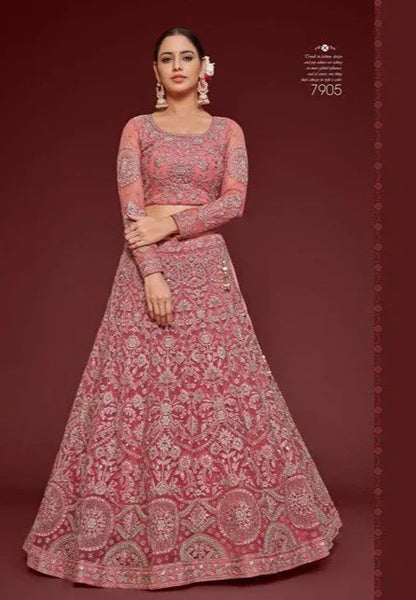 Shimmers Vol-1 Designer Occasion Wear Lehenga D.No 7905 - Anant Exports
