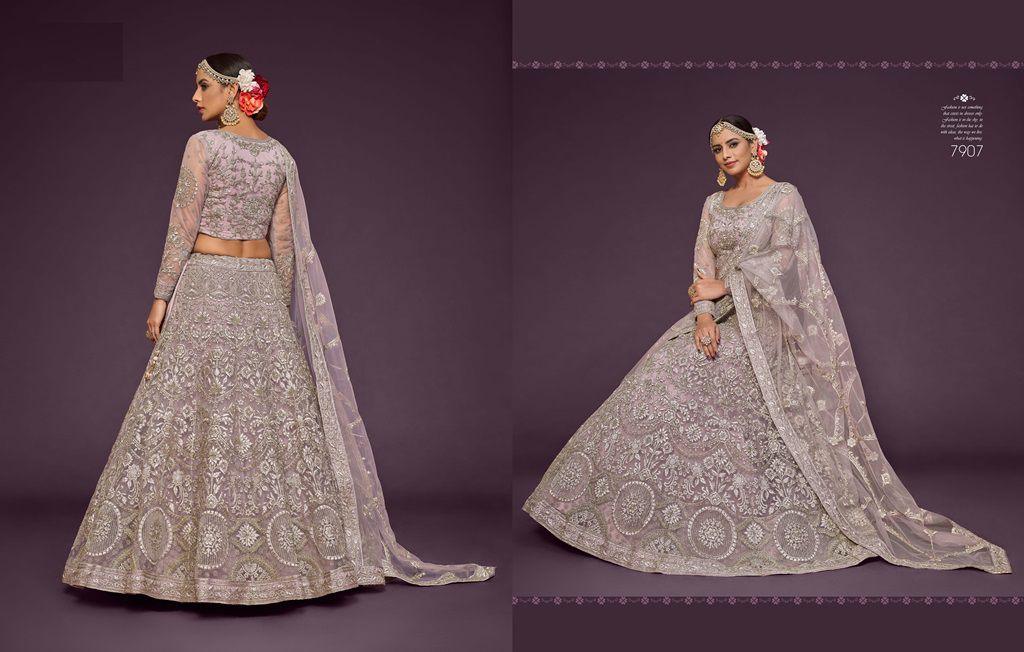 Shimmers Vol-1 Designer Occasion Wear Lehenga D.No 7907 - Anant Exports