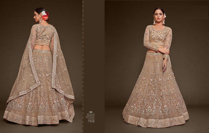 Shimmers Vol-1 Designer Occasion Wear Lehenga D.No 7908 - Anant Exports