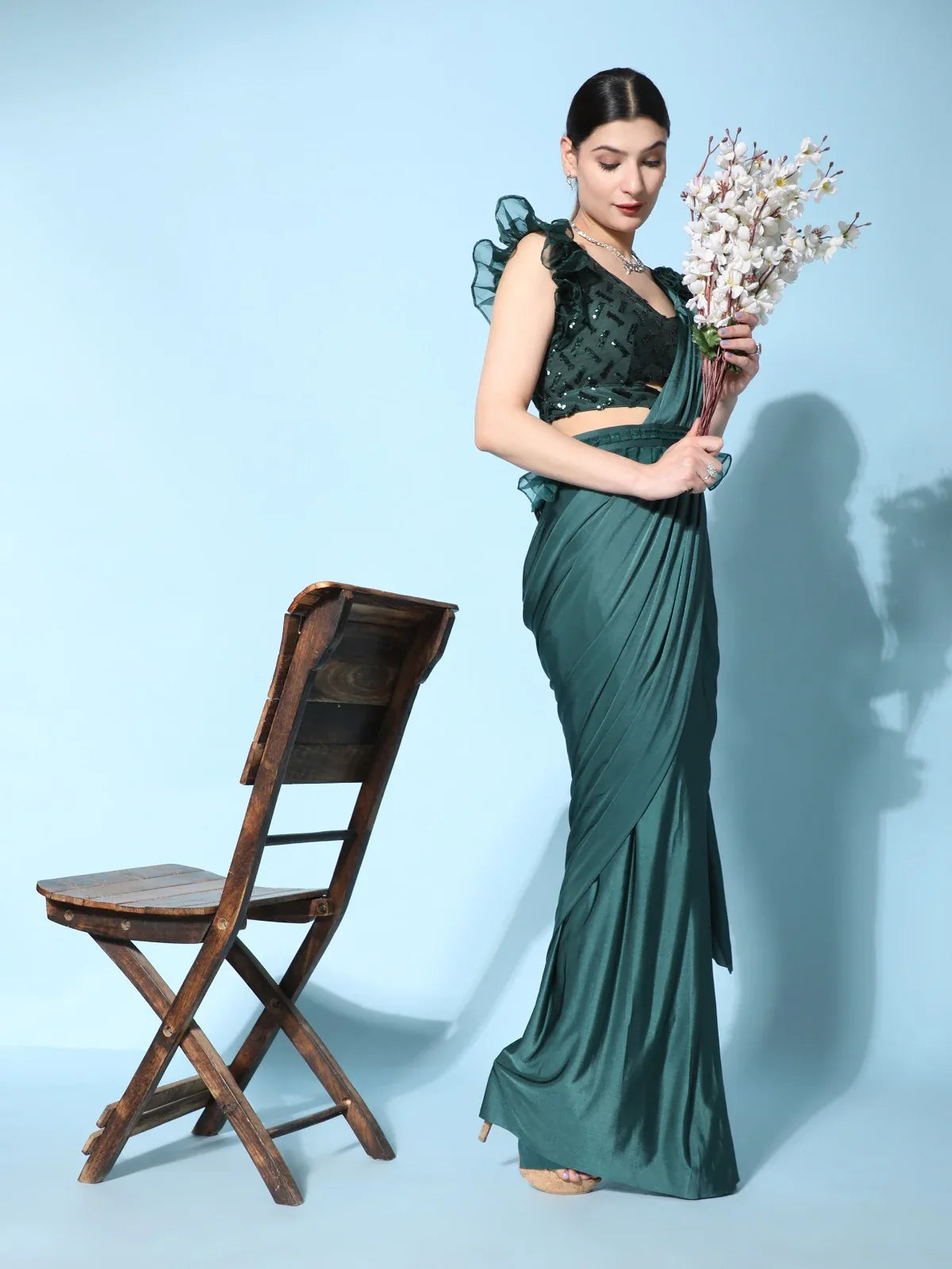 READY TO WEAR SAREE D.NO 1016403 - Anant Exports