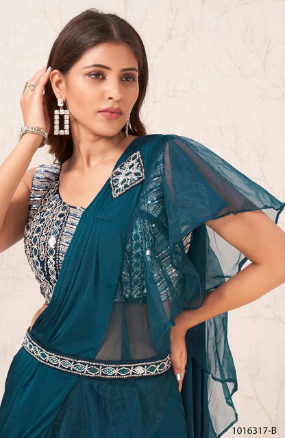 READY TO WEAR SAREE D.NO 1016317 - Anant Exports