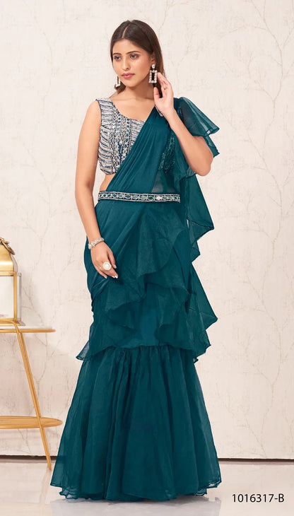 READY TO WEAR SAREE D.NO 1016317 - Anant Exports
