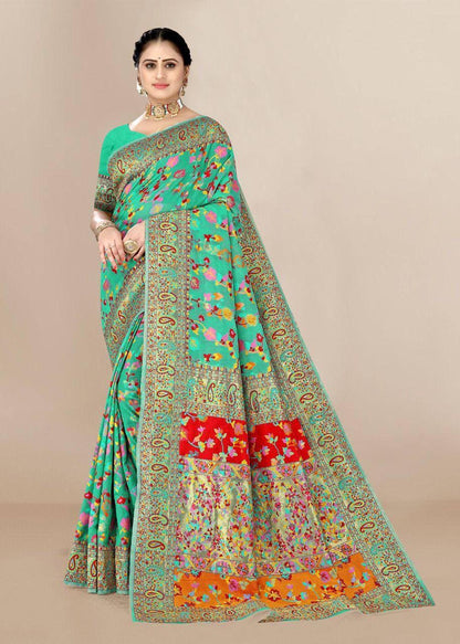 Party Wear Cotton Saree - Anant Exports
