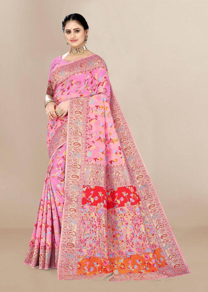 Party Wear Cotton Saree - Anant Exports