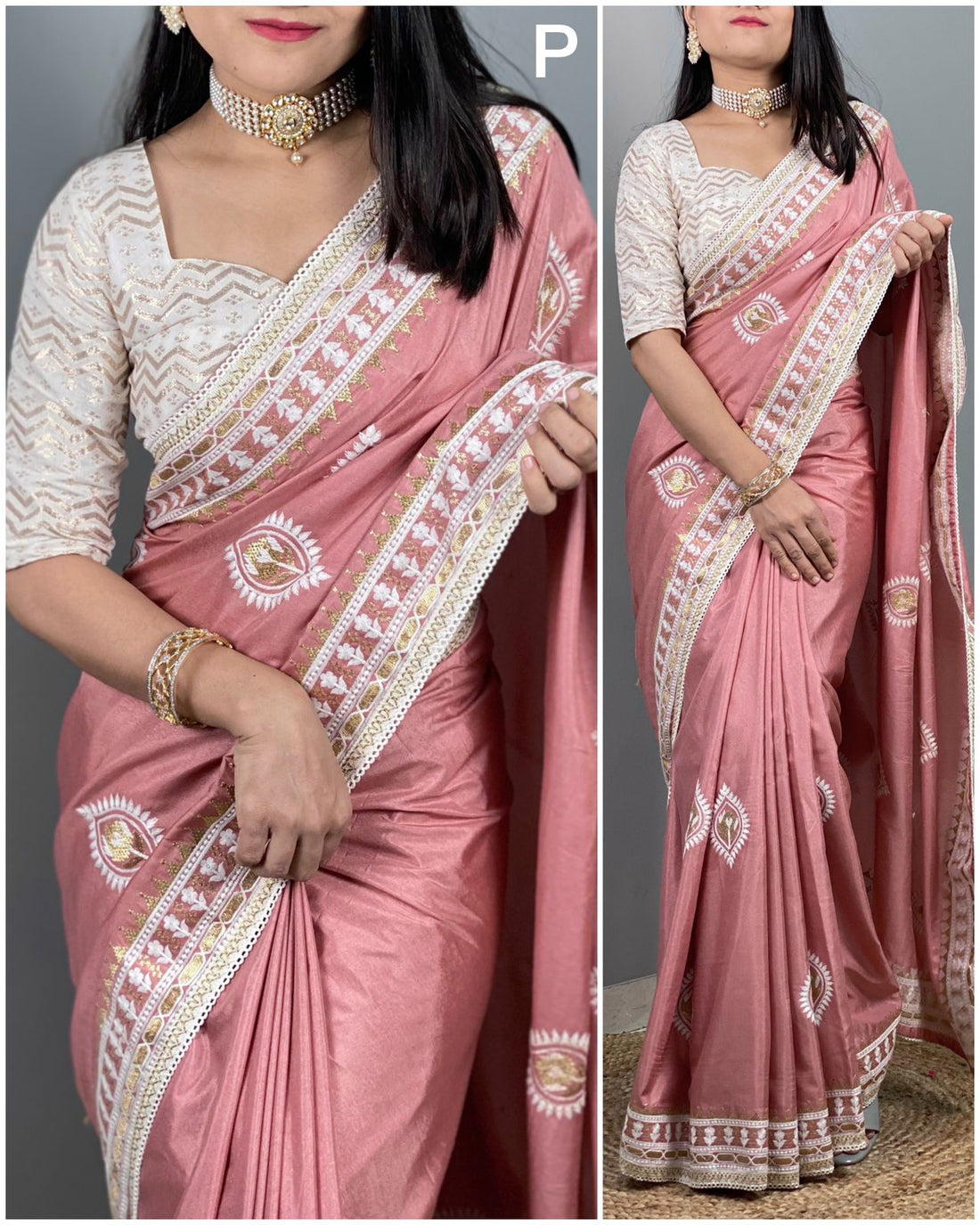 Party Wear Simran Silk Saree