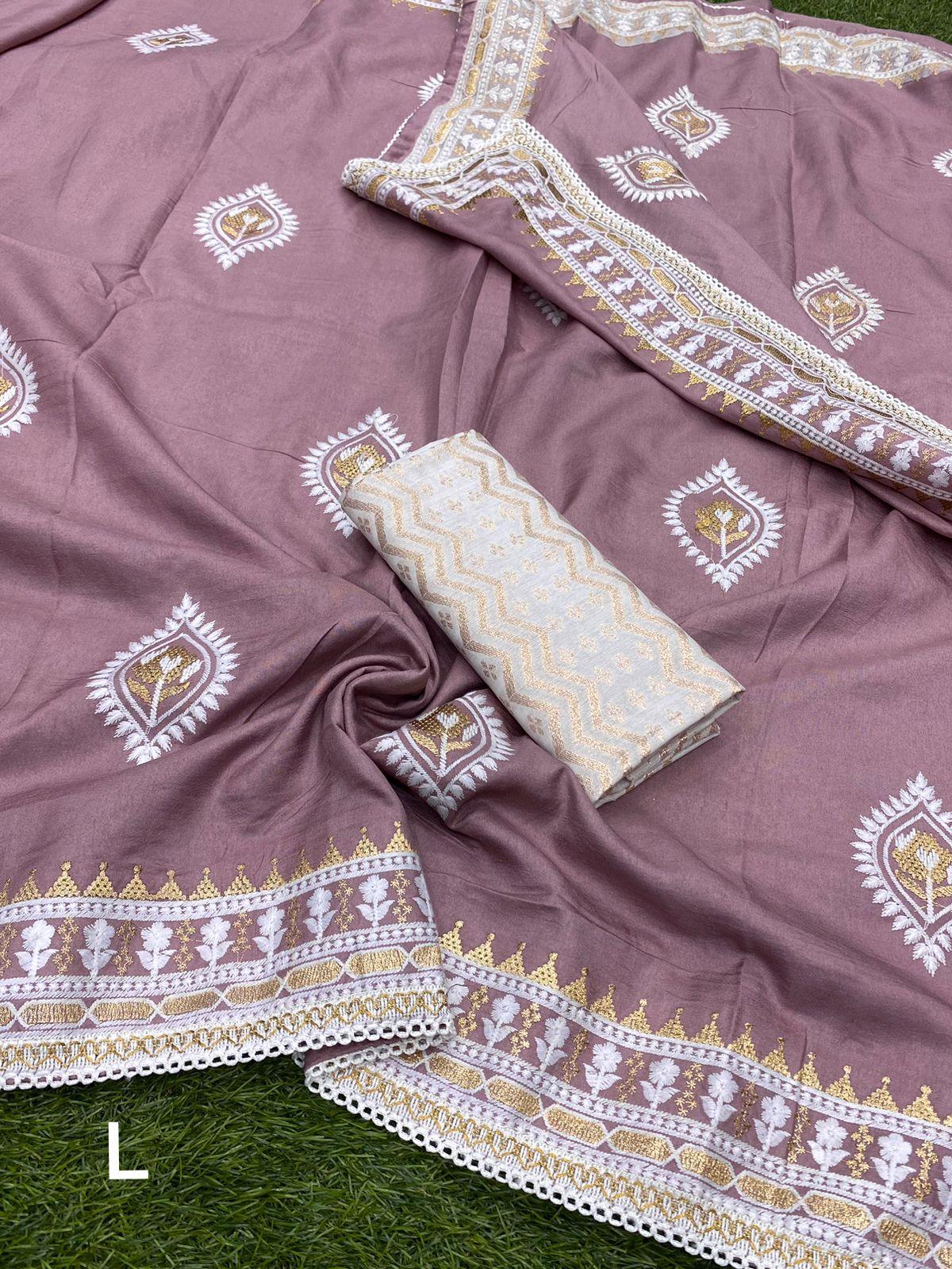 Party Wear Simran Silk Saree - Anant Exports