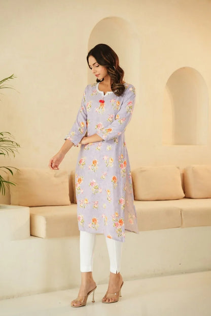 Party Wear Cotton Kurti - Anant Exports