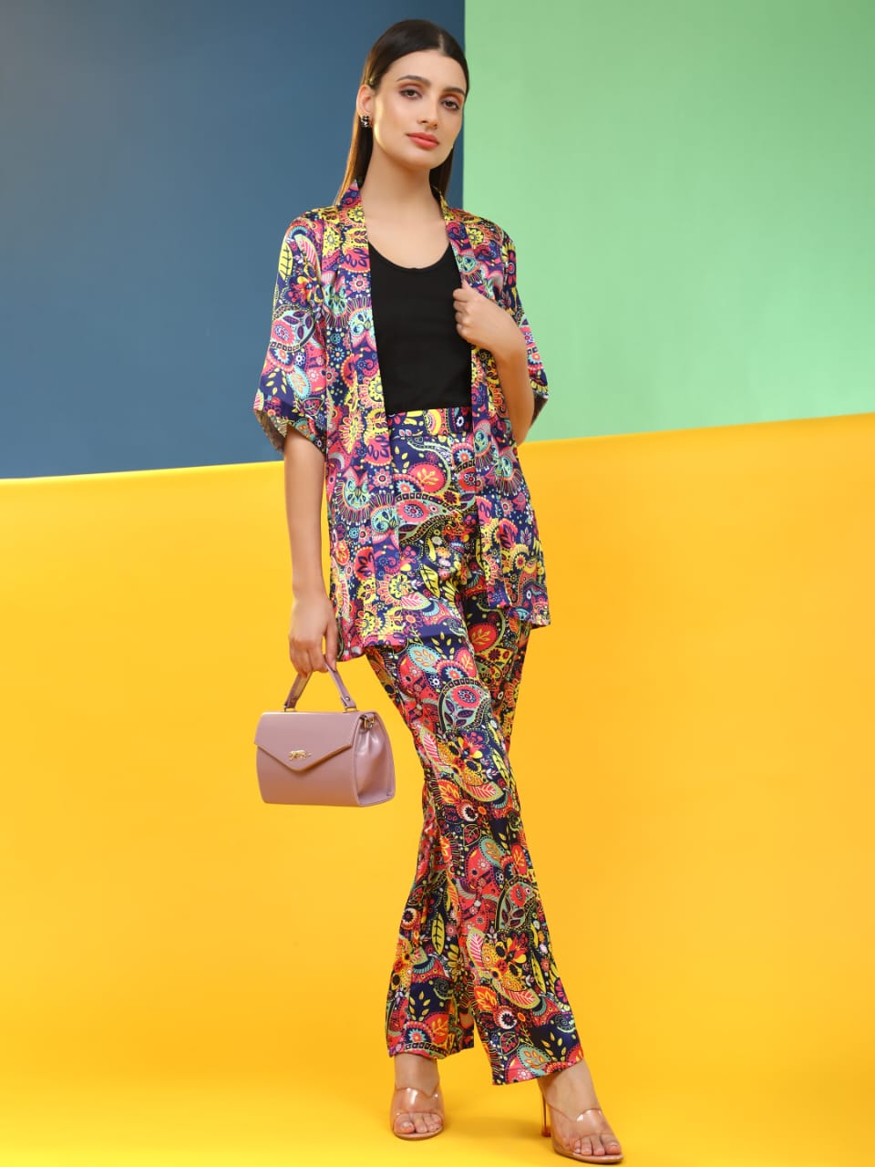 Women's Fancy Western Cord Set