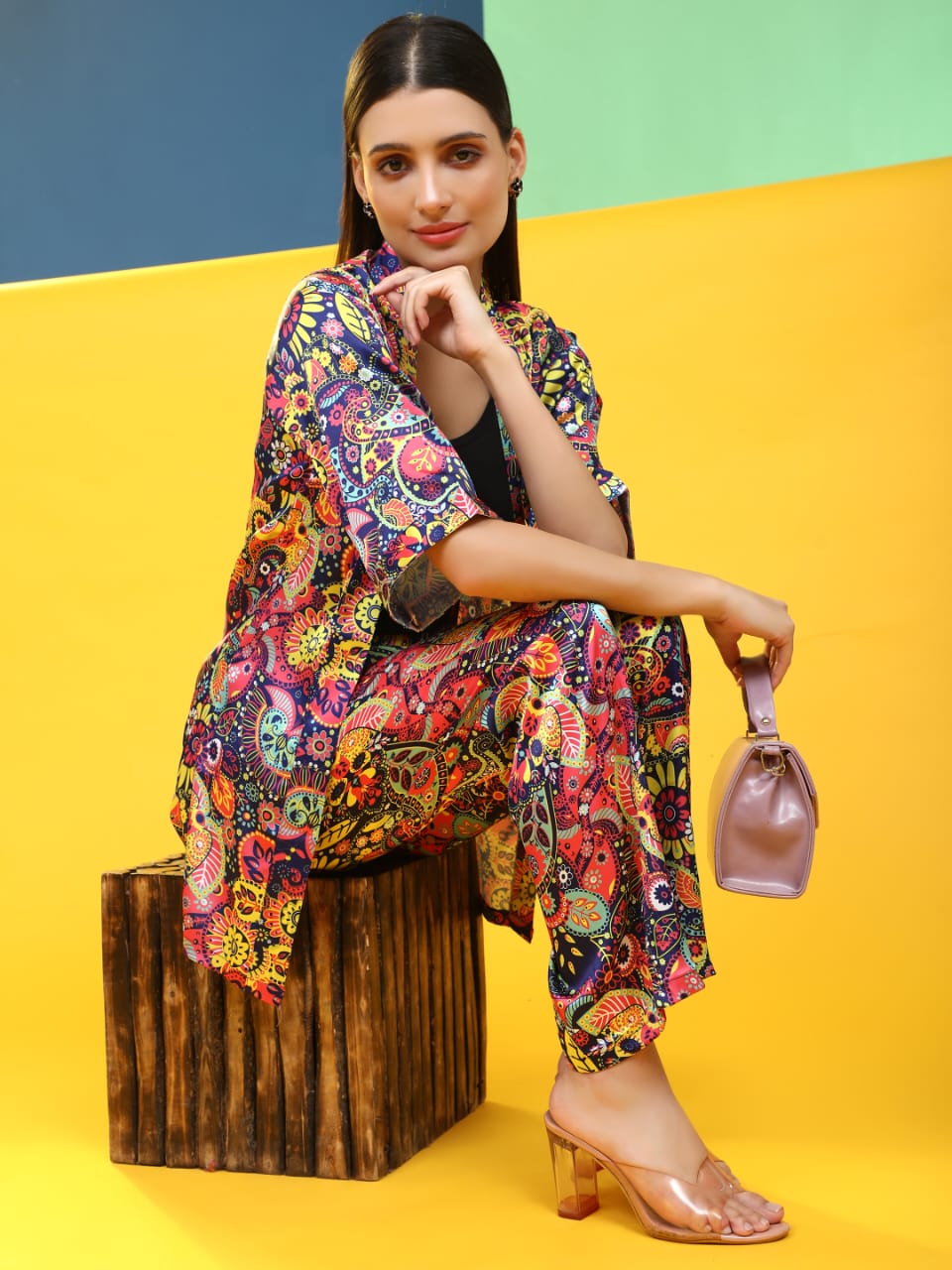 Women's Fancy Western Cord Set