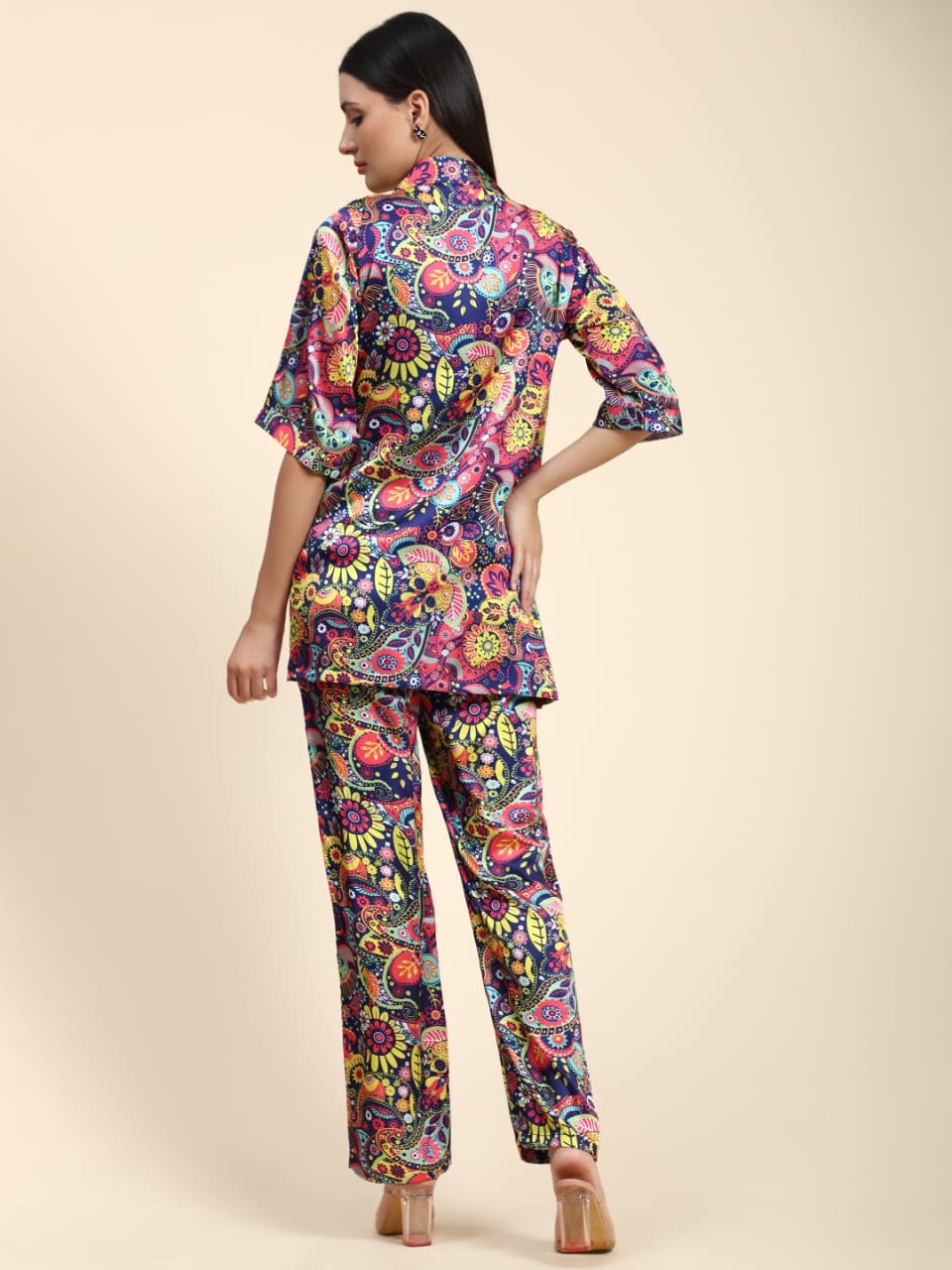 Women's Fancy Western Cord Set