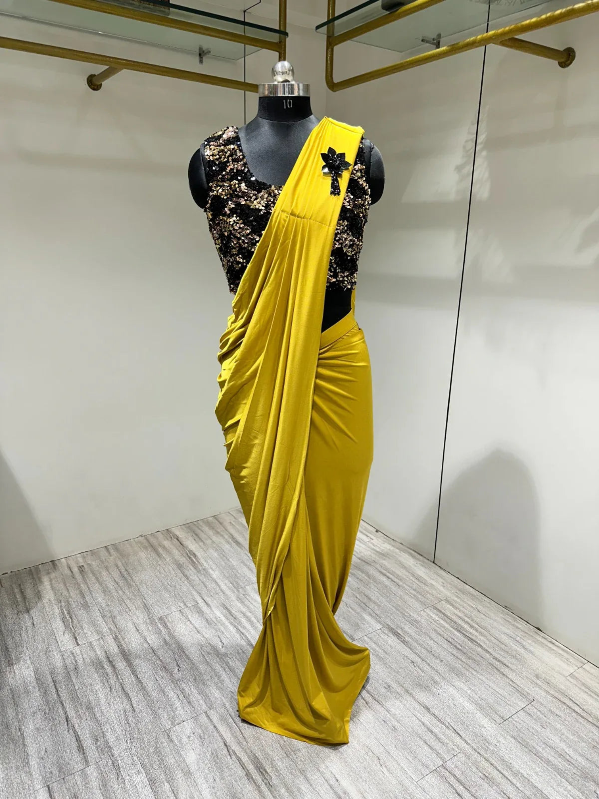 Ready to Wear Saree D.No 10136 - Anant Exports