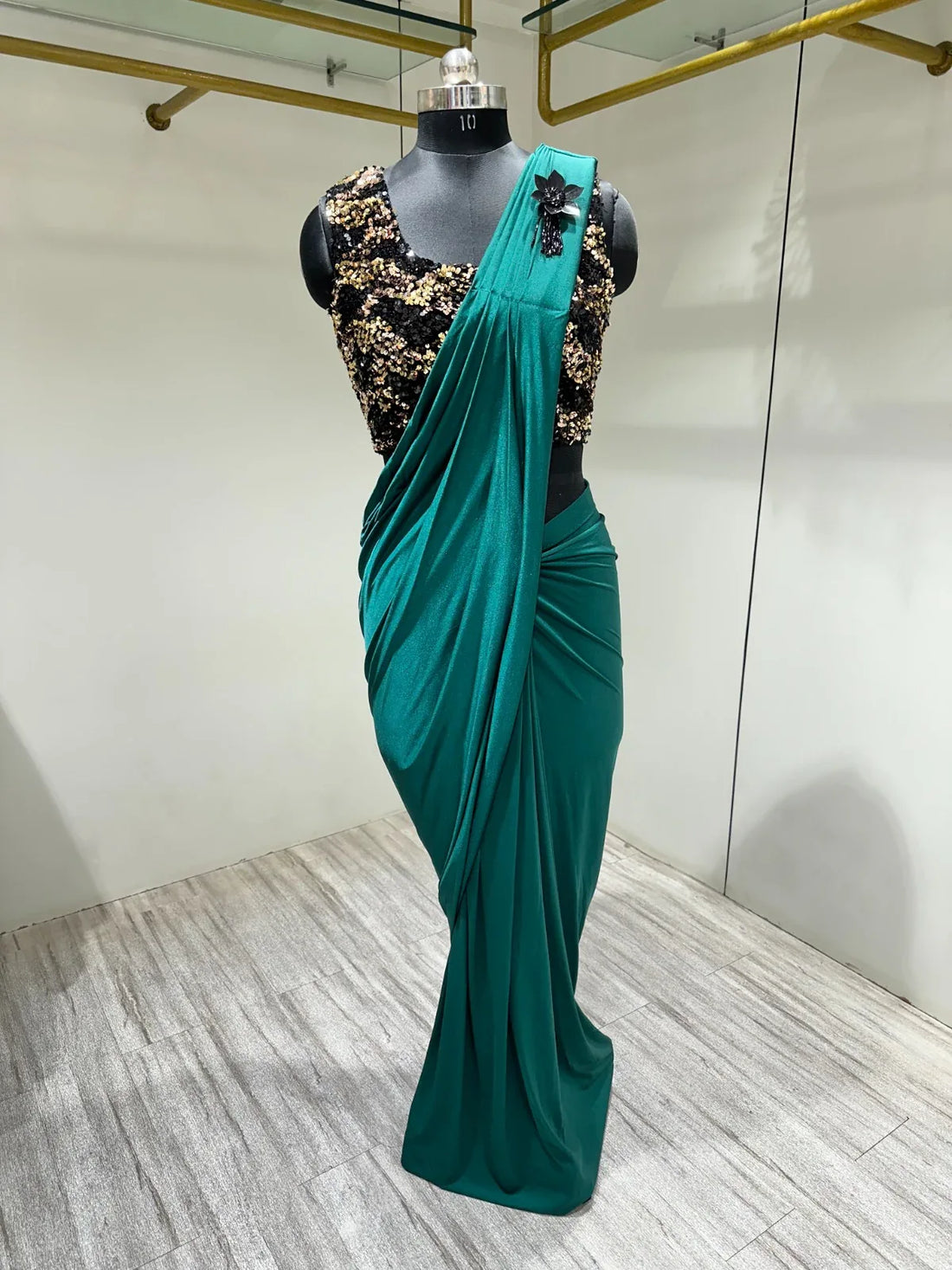 Ready to Wear Saree D.No 10136 - Anant Exports