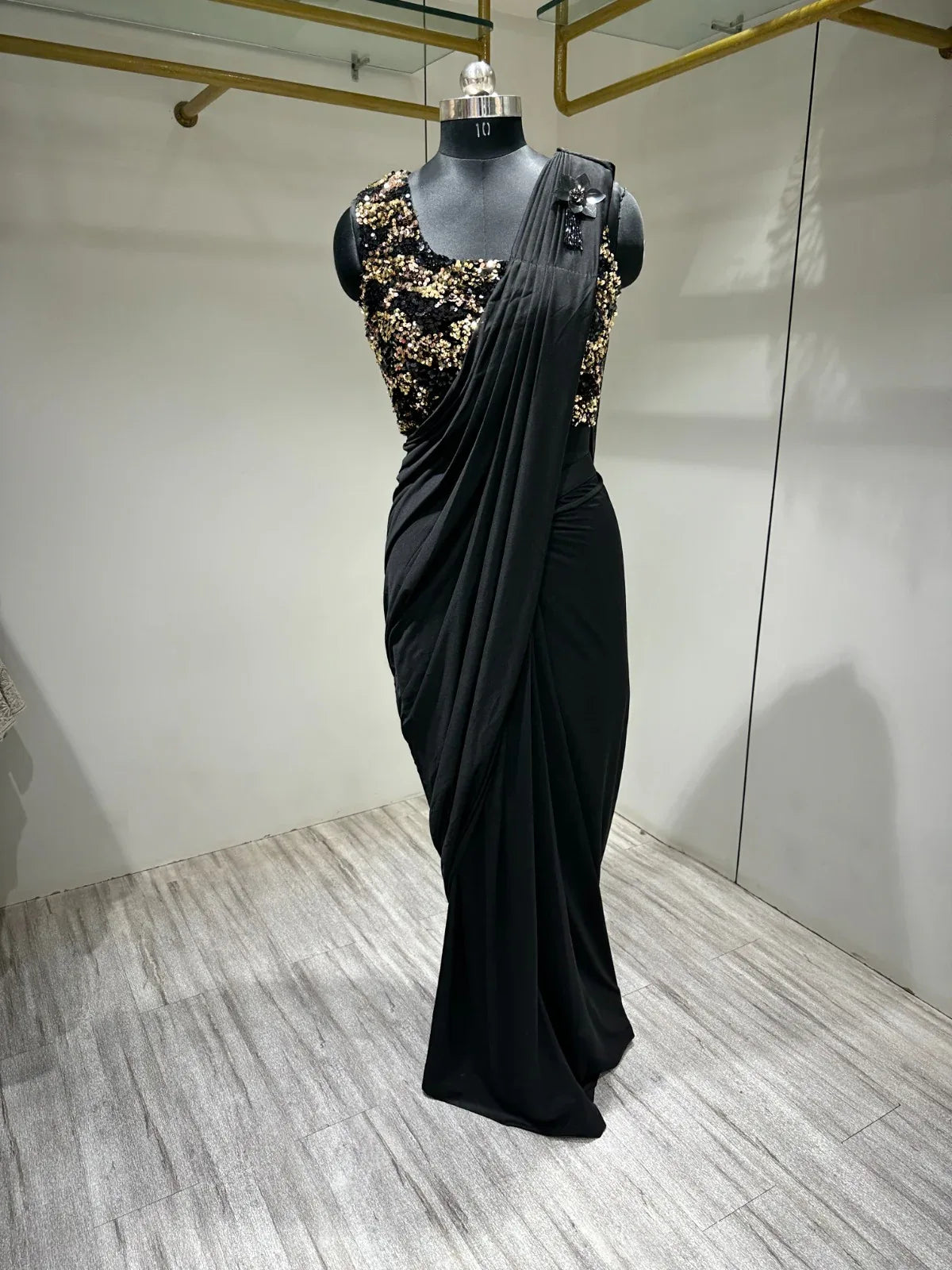 Ready to Wear Saree D.No 10136 - Anant Exports