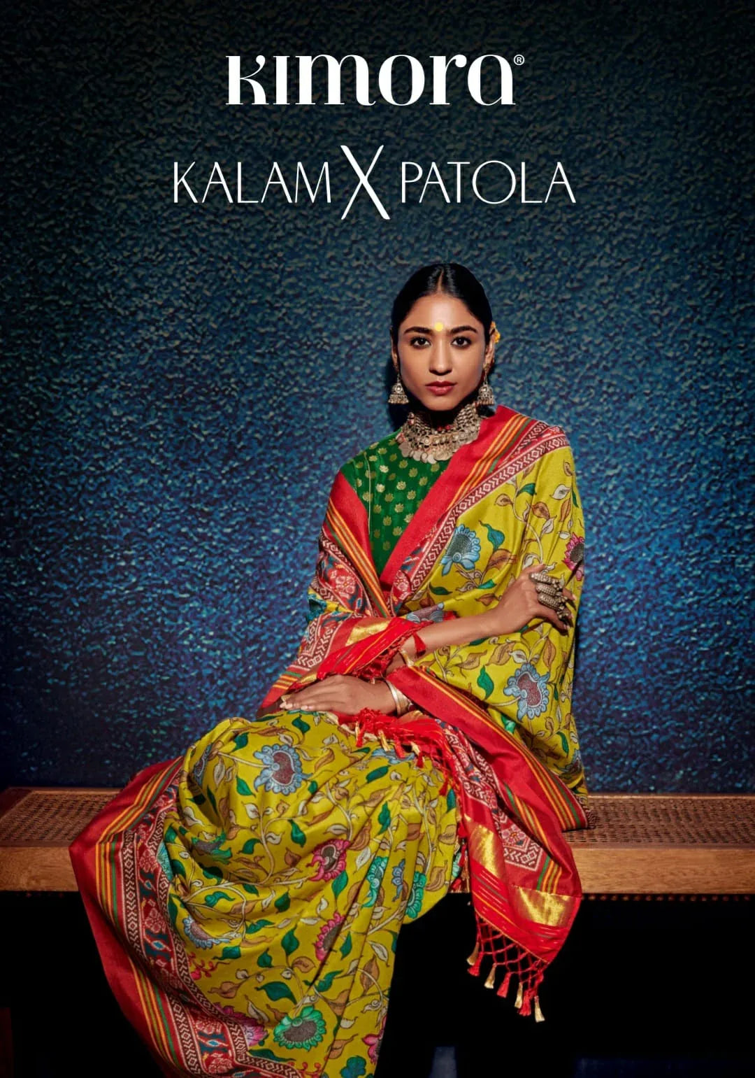 KALAM X PATOLA FANCY SOFT SILK SAREE - Anant Exports