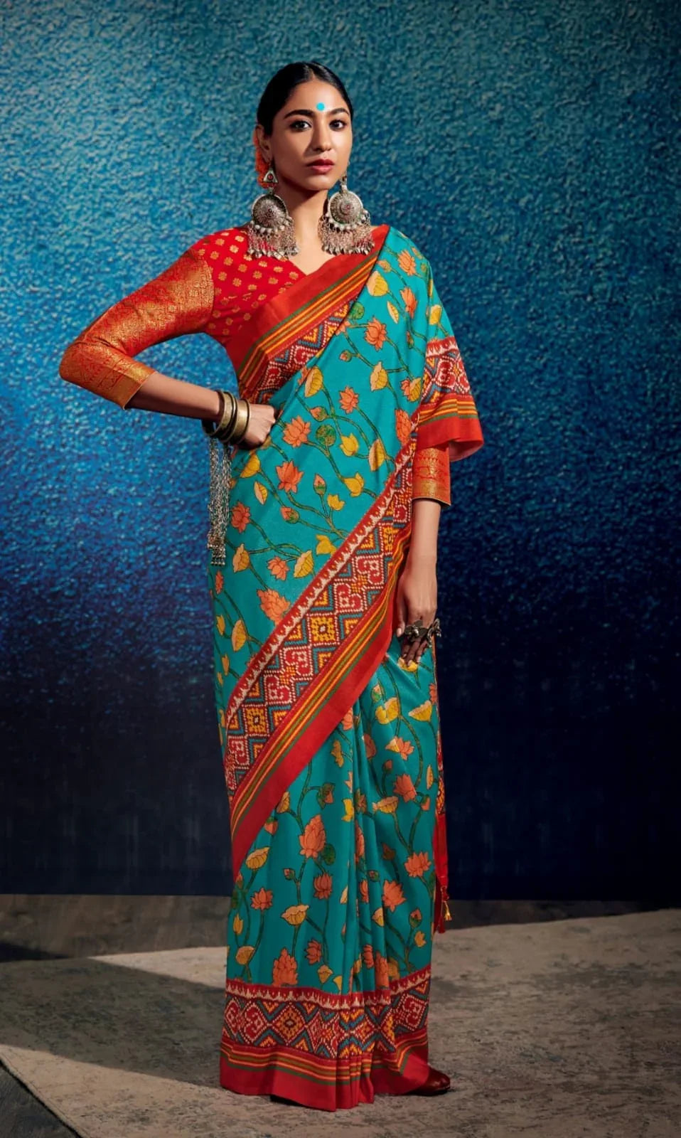 KALAM X PATOLA FANCY SOFT SILK SAREE - Anant Exports