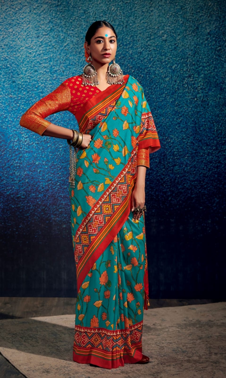 KALAM X PATOLA FANCY SOFT SILK SAREE