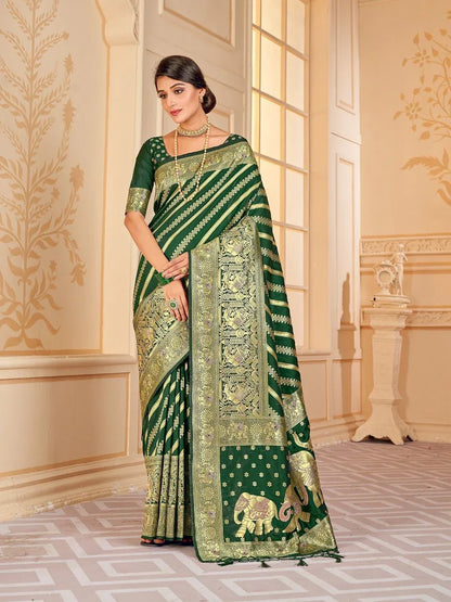 Fancy Wedding Wear Saree - Anant Exports