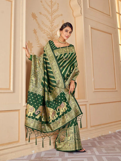 Fancy Wedding Wear Saree - Anant Exports