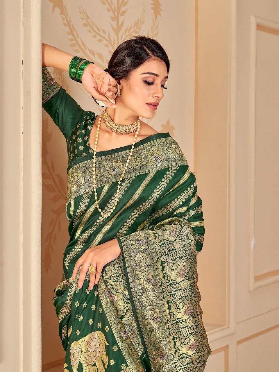 Fancy Wedding Wear Saree - Anant Exports