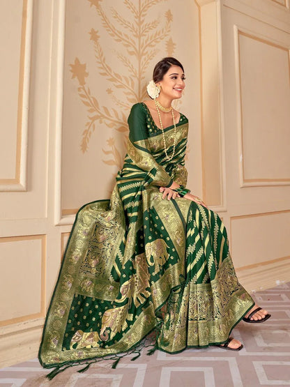 Fancy Wedding Wear Saree - Anant Exports
