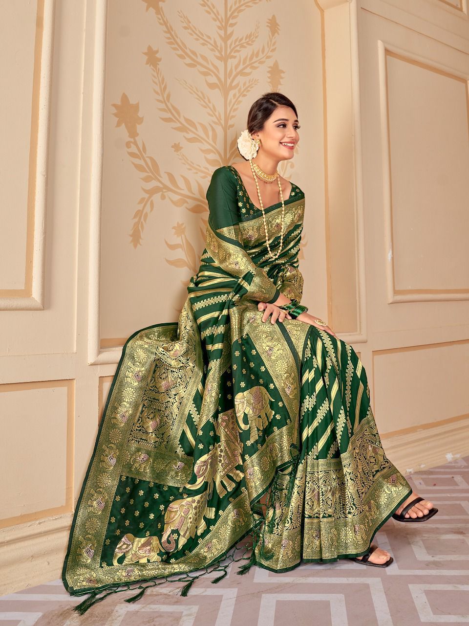 Fancy Wedding Wear Saree