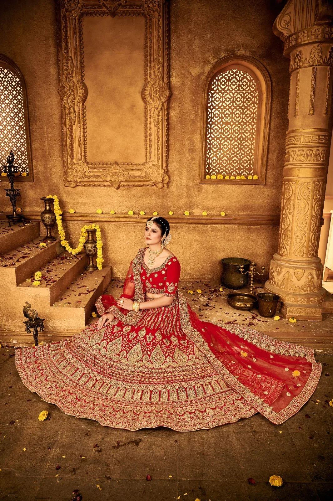 Beautiful Designer Bridal Wear Lehenga Choli - Anant Exports