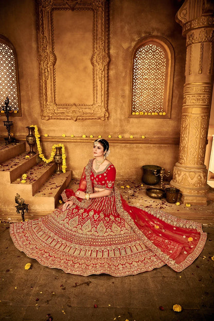 Beautiful Designer Bridal Wear Lehenga Choli - Anant Exports