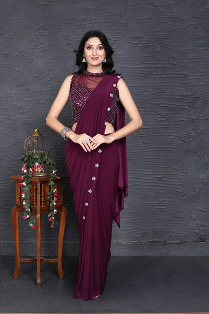 READY TO WEAR SAREE D.NO 10768 - Anant Exports