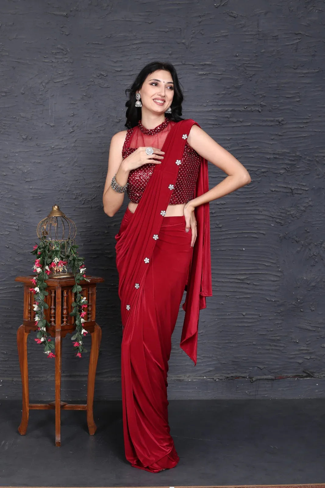 READY TO WEAR SAREE D.NO 10768 - Anant Exports