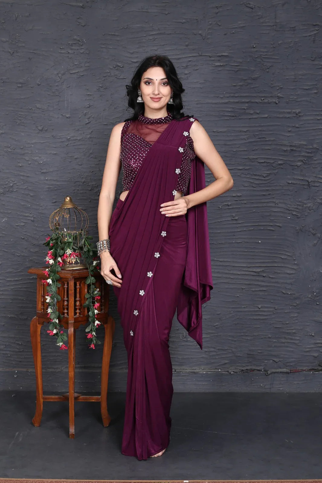 READY TO WEAR SAREE D.NO 10768 - Anant Exports