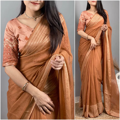 Party Wear Beautiful Georgette Saree - Anant Exports