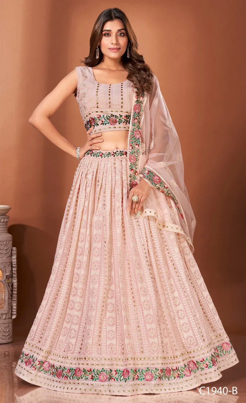 READYMADE CROP TOP LEHENGA D.NO C1940 - Anant Exports