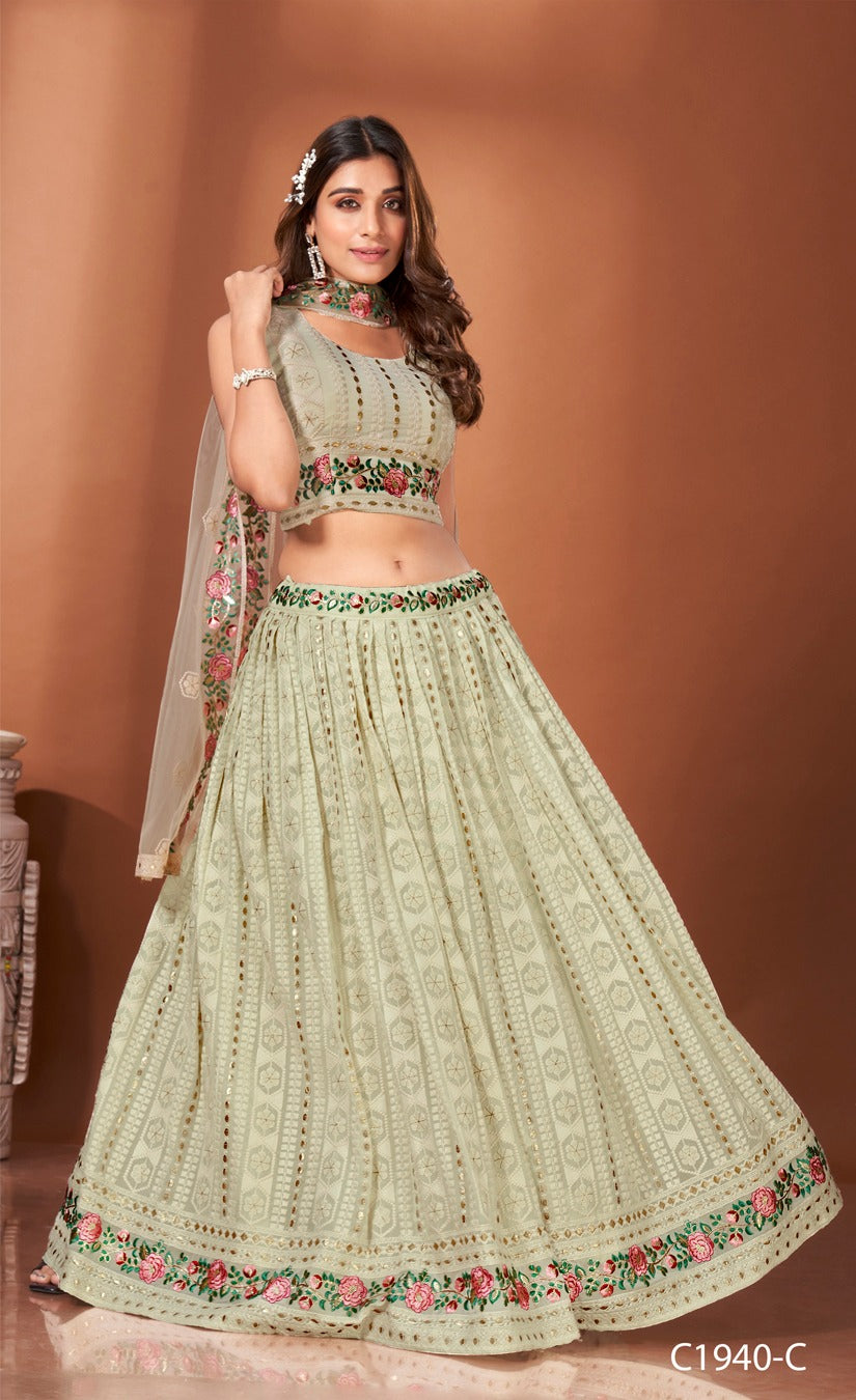 READYMADE CROP TOP LEHENGA D.NO C1940