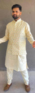 Manyavar Traditional Wear Kurta Pajama With Koti - Anant Exports