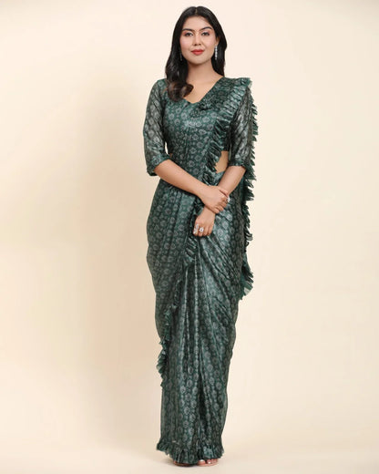 FANCY READYMADE SAREE D.NO 101012 