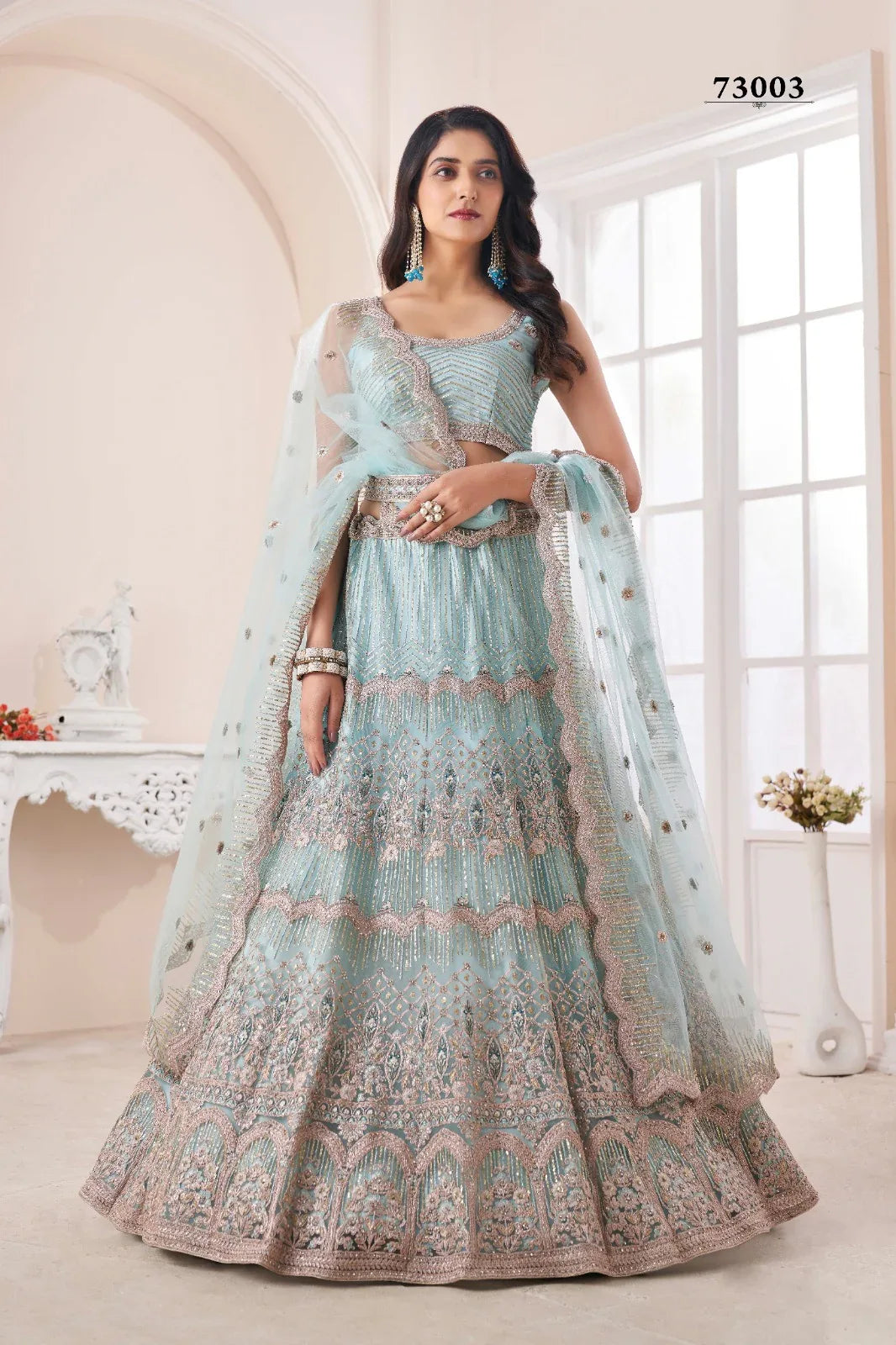 Volume 47 Designer Occasion Wear Lehenga D.No 73003 - Anant Exports