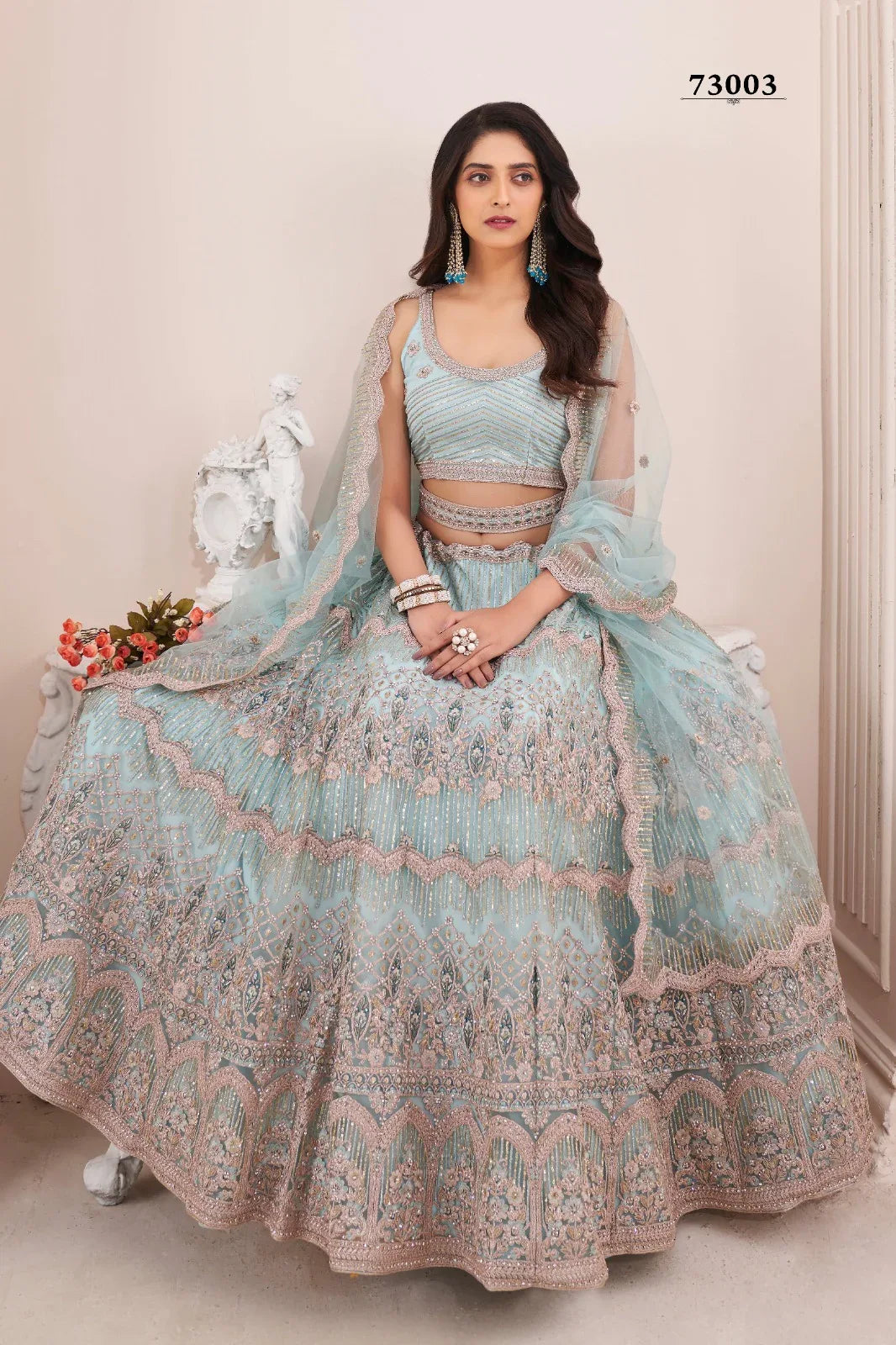 Volume 47 Designer Occasion Wear Lehenga D.No 73003 - Anant Exports