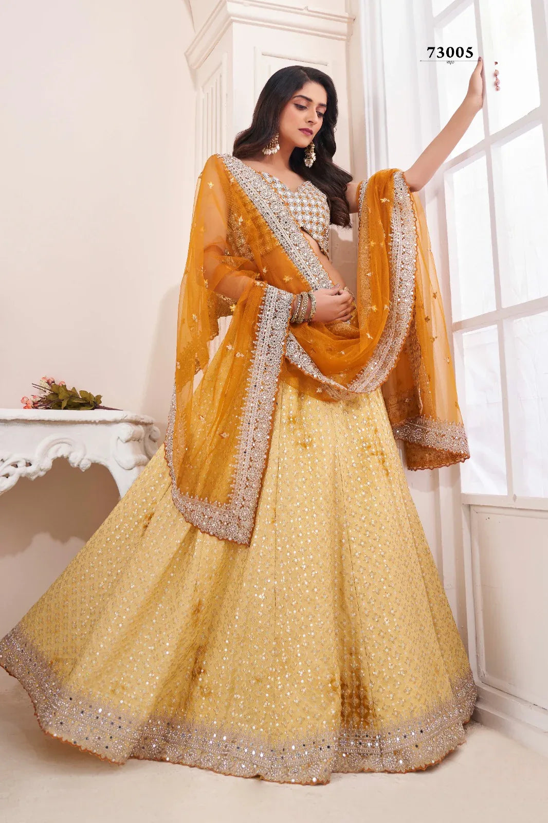 Volume 47 Designer Occasion Wear Lehenga D.No 73005 - Anant Exports