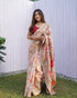 KASHMIRI PASMINA KACHI WORK SAREE - Anant Exports