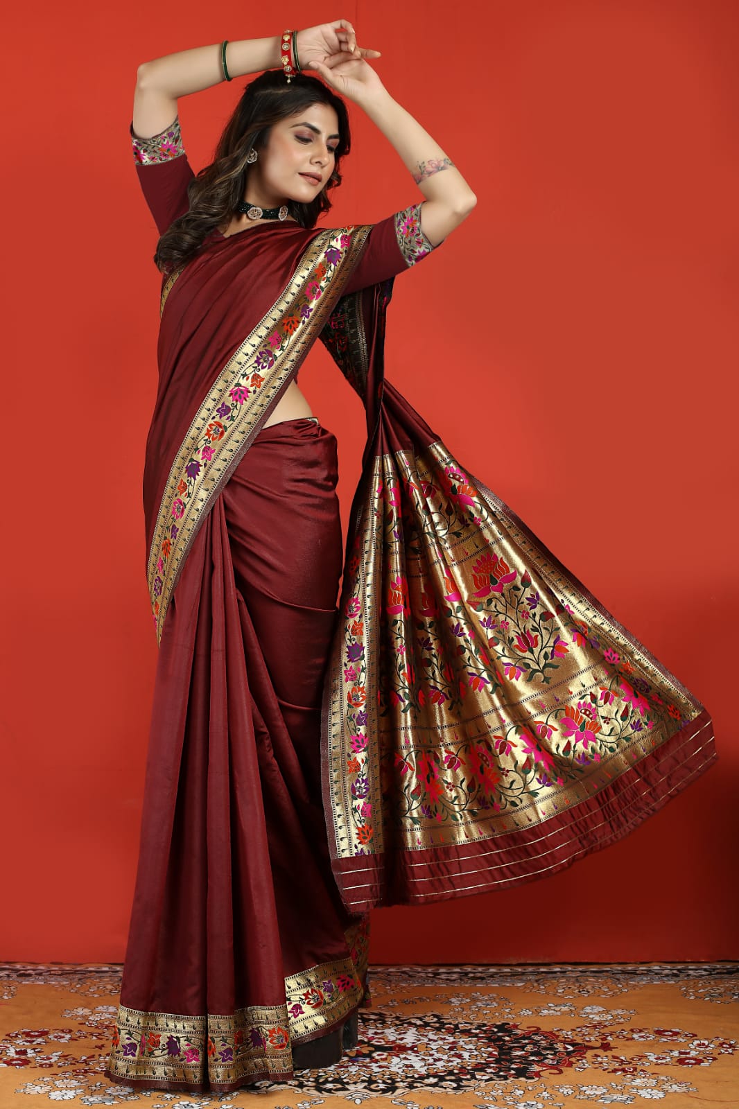 Fancy Occasion Wear Paithani Soft Silk Saree