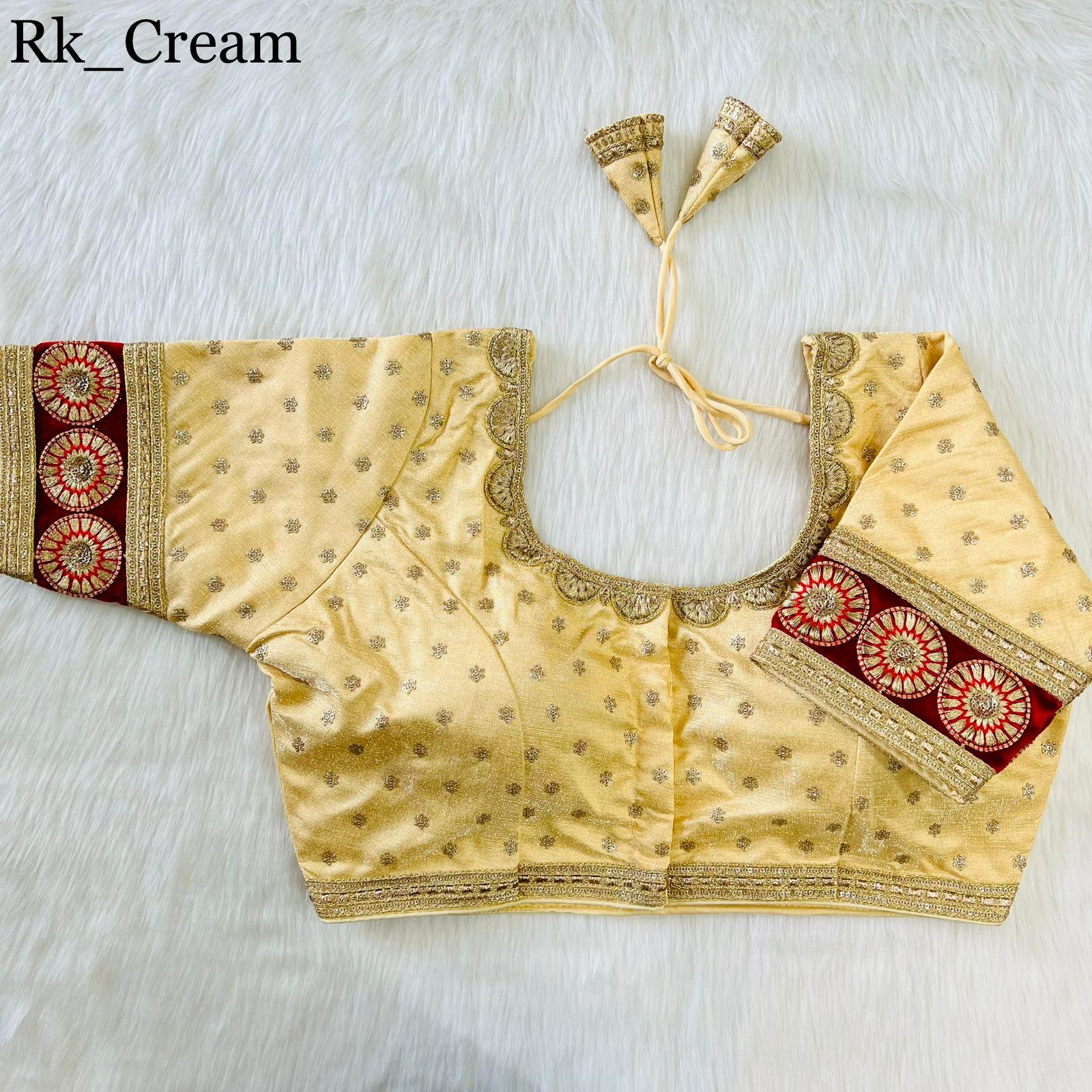 New Heavy Emboss Work Blouse - Anant Exports